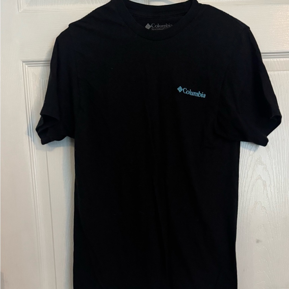 Columbia Men's Midnight Black Tee Size Small